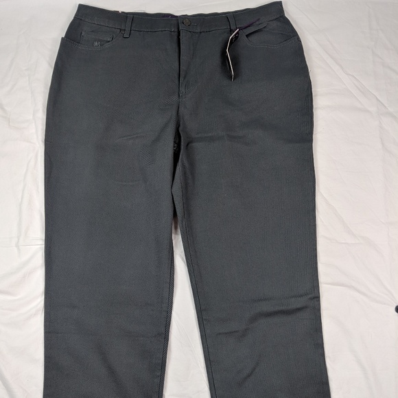 Gloria Vanderbilt jeans 18 short gray tapered leg - Picture 3 of 8